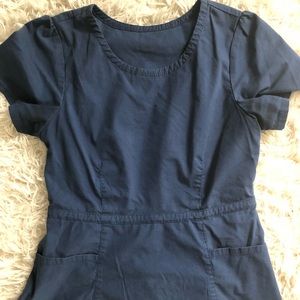 Jaanuu Navy Blue Scrubs